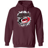 Colorful Earthquake Art Carolina Hurricanes T Shirt