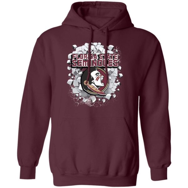 Colorful Earthquake Art Florida State Seminoles T Shirt