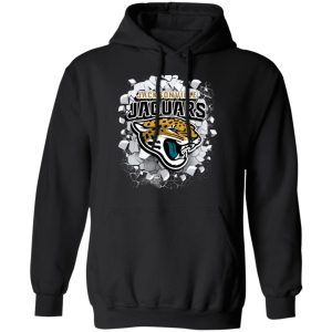 Colorful Earthquake Art Jacksonville Jaguars T Shirt