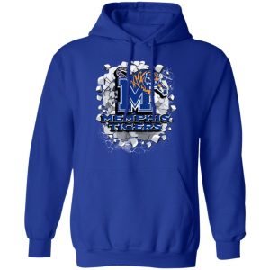 Colorful Earthquake Art Memphis Tigers T Shirt
