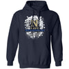 Colorful Earthquake Art Navy Midshipmen T Shirt