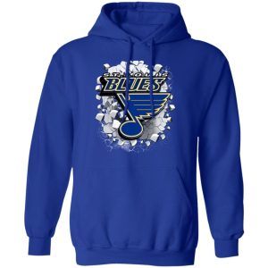 Colorful Earthquake Art St. Louis Blues T Shirt