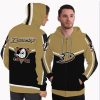 Colorful Gorgeous Fitting Anaheim Ducks Zip Hoodie