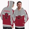 Colorful Gorgeous Fitting Arkansas Razorbacks Zip Hoodie