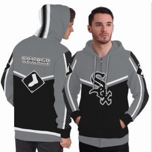 Colorful Gorgeous Fitting Chicago White Sox Zip Hoodie