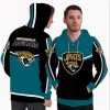 Colorful Gorgeous Fitting Jacksonville Jaguars Zip Hoodie
