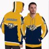 Colorful Gorgeous Fitting Nashville Predators Zip Hoodie
