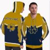 Colorful Gorgeous Fitting Notre Dame Fighting Irish Zip Hoodie