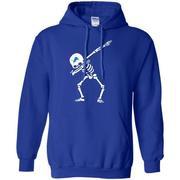 Dabbing Skull Detroit Lions T Shirts