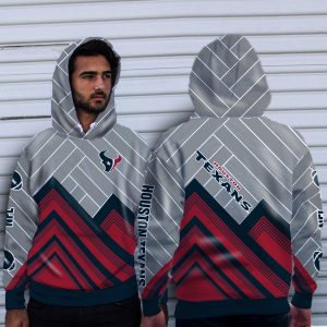Fashion Cross Line Houston Texans Hoodie