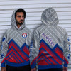 Fashion Cross Line Texas Rangers Hoodie