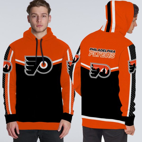 Fashion Gorgeous Fitting Philadelphia Flyers Hoodie