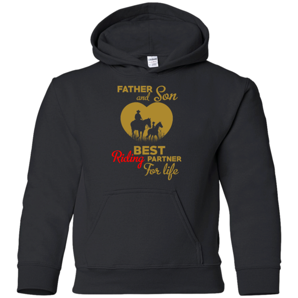 Father And Son Best Riding Partner For Life T Shirts