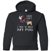Funny Dog Pug T Shirt Sorry Cant' I Have To Walk My Pug T Shirts