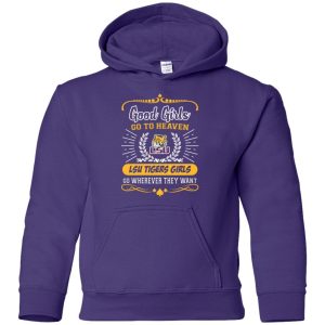 Good Girls Go To Heaven Lsu Tigers Girls T Shirts