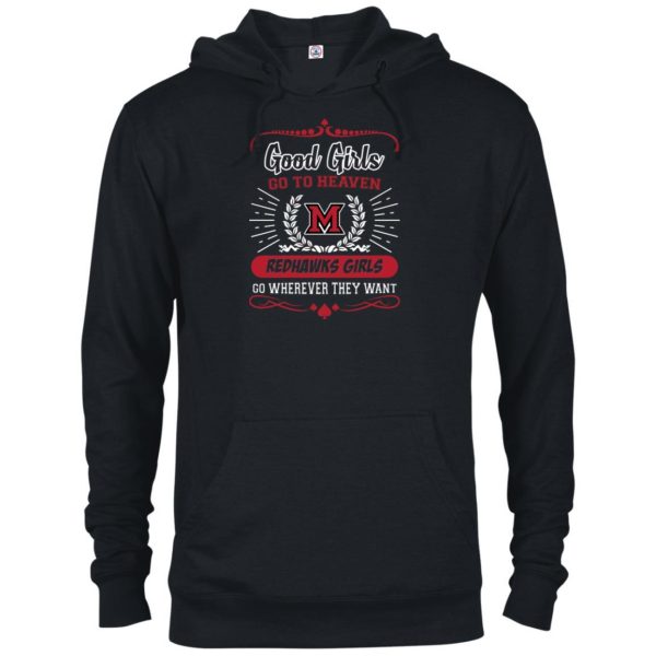 Good Girls Go To Heaven Miami Redhawks Girls T Shirts