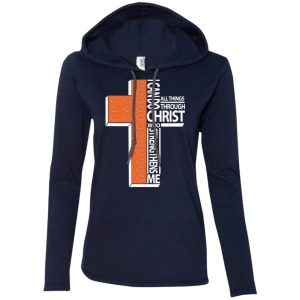 Gorgeous I Can Do All Things Through Christ Chicago Bears T Shirts