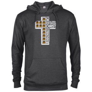 Gorgeous I Can Do All Things Through Christ Chicago Blackhawks T Shirts