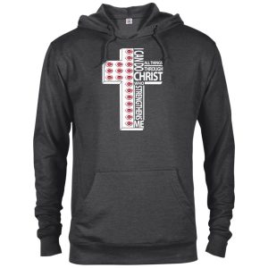 Gorgeous I Can Do All Things Through Christ Cincinnati Reds T Shirts