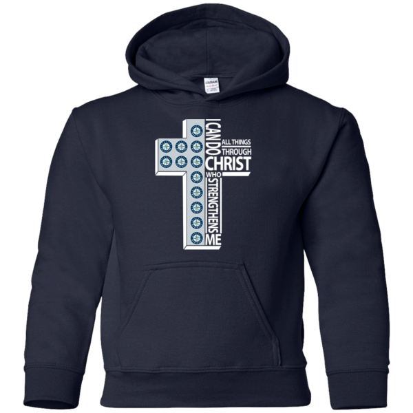 Gorgeous I Can Do All Things Through Christ Seattle Mariners T Shirts