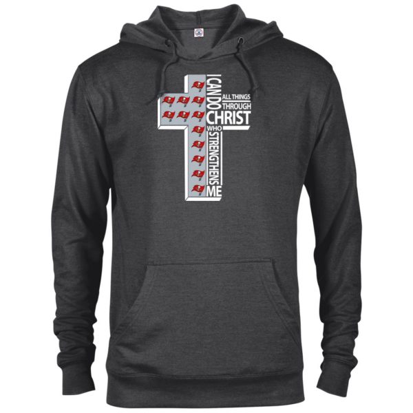 Gorgeous I Can Do All Things Through Christ Tampa Bay Buccaneers T Shirts
