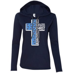 Gorgeous I Can Do All Things Through Christ Tennessee Titans T Shirts
