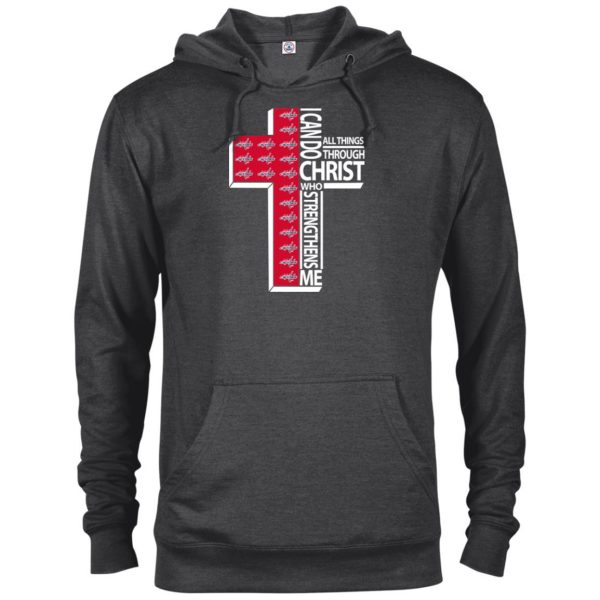 Gorgeous I Can Do All Things Through Christ Washington Capitals T Shirts