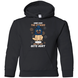 Hand Over The Cookies And No One Gets Hurt Pug T Shirts