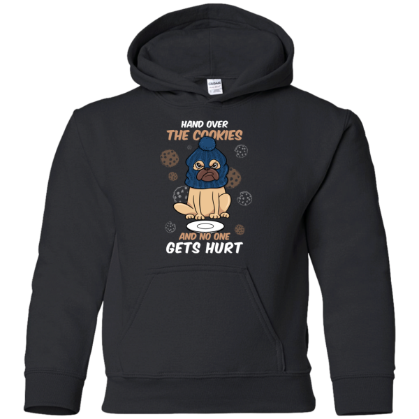 Hand Over The Cookies And No One Gets Hurt Pug T Shirts
