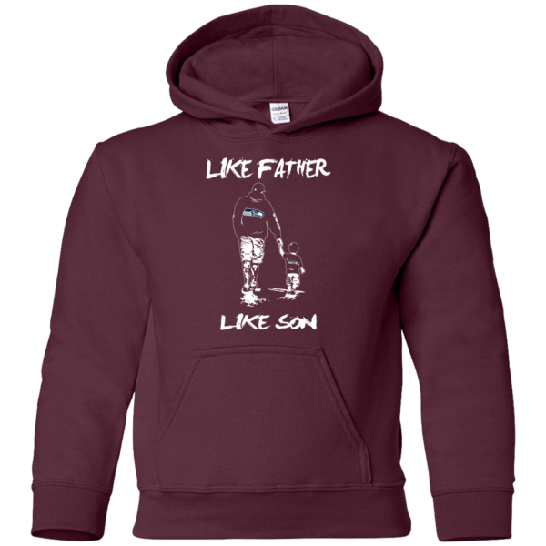 Happy Like Father Like Son Seattle Seahawks T Shirts