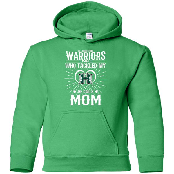 He Calls Mom Who Tackled My Hawaii Rainbow Warriors T Shirts