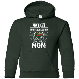 He Calls Mom Who Tackled My Minnesota Wild T Shirts