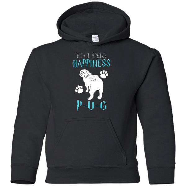 How I Spell Happiness Pug T Shirts