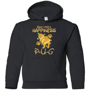 How I Spell Happiness Pug T Shirts