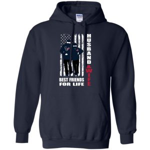 Husband And Wife Best Friends For Life Houston Texans T Shirt