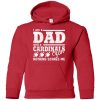 I Am A Dad And A Fan Nothing Scares Me Arizona Cardinals T Shirt