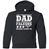 I Am A Dad And A Fan Nothing Scares Me Atlanta Falcons T Shirt