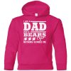 I Am A Dad And A Fan Nothing Scares Me Chicago Bears T Shirt