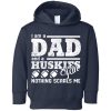 I Am A Dad And A Fan Nothing Scares Me Connecticut Huskies T Shirt