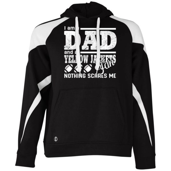 I Am A Dad And A Fan Nothing Scares Me Georgia Tech Yellow Jackets T Shirt