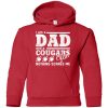 I Am A Dad And A Fan Nothing Scares Me Houston Cougars T Shirt