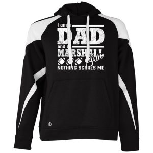 I Am A Dad And A Fan Nothing Scares Me Marshall Thundering Herd T Shirt