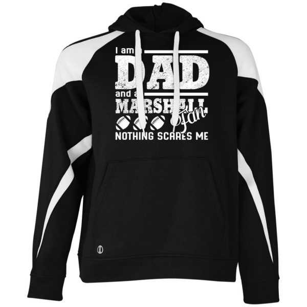 I Am A Dad And A Fan Nothing Scares Me Marshall Thundering Herd T Shirt