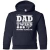 I Am A Dad And A Fan Nothing Scares Me Minnesota Twins T Shirt