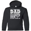 I Am A Dad And A Fan Nothing Scares Me San Francisco Giants T Shirt