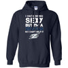 I Hate Being Sexy But I'M Fan So I Can'T Help It Akron Zips Navy T Shirts