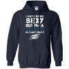 I Hate Being Sexy But I'M Fan So I Can'T Help It Akron Zips Navy T Shirts