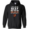 I Hate Being Sexy But I'M Fan So I Can'T Help It Baltimore Orioles Black T Shirts