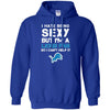 I Hate Being Sexy But I'M Fan So I Can'T Help It Detroit Lions Royal T Shirts