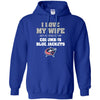 I Love My Wife And Cheering For My Columbus Blue Jackets T Shirts